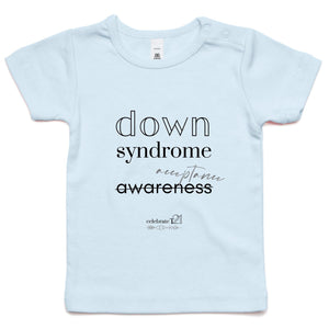 Down Syndrome Acceptance BOOK RELEASE TEE - AS Colour - Infant Wee Tee