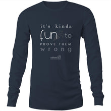 Load image into Gallery viewer, It’s Kinda Fun OCT21 -  AS Colour Base - Mens Long Sleeve T-Shirt