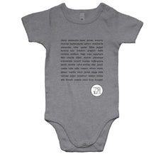 Load image into Gallery viewer, 2022 Ambassadors - AS Colour Mini Me - Baby Onesie Romper