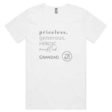 Grandad - AS Colour Shadow - Mens Scoop Neck T-Shirt