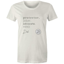 Load image into Gallery viewer, Dad - AS Colour - Women&#39;s Maple Tee
