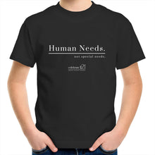 Load image into Gallery viewer, Human Needs - AS Colour Kids Youth Crew T-Shirt