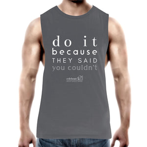 Do It Because OCT21 - AS Colour Barnard - Mens Tank Top Tee