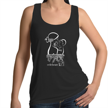 Load image into Gallery viewer, ‘Mother &amp; Son’ in Black or White  - AS Colour Tulip - Womens Singlet