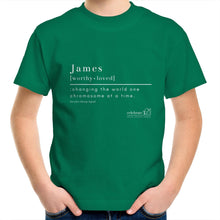 Load image into Gallery viewer, CUSTOM ORDER FOR James -  AS Colour Kids Youth Crew T-Shirt