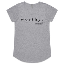 Load image into Gallery viewer, Worthy OCT21 - AS Colour Mali - Womens Scoop Neck T-Shirt