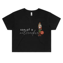 Load image into Gallery viewer, Son of a nutcracker 2022 Alexis Schnitger Design - AS Colour - Women&#39;s Crop Tee