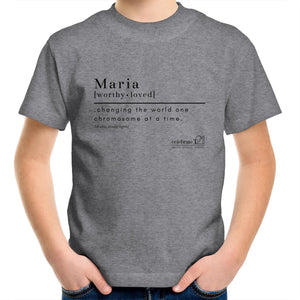 CUSTOM ORDER FOR Maria -AS Colour Kids Youth Crew T-Shirt