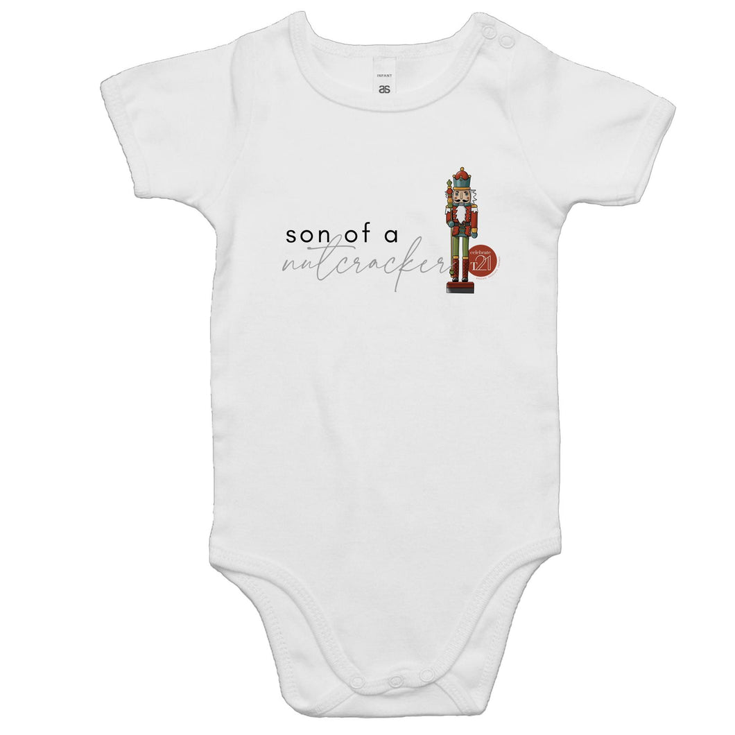 Son of a nutcracker 2022 Alexis Schnitger Design - AS Colour Mini Me - Baby Onesie Romper