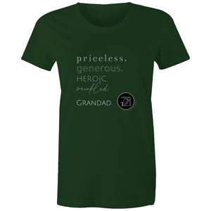 Grandad - AS Colour - Women's Maple Tee