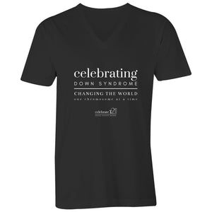 Celebrating DS - AS Colour Tarmac - Mens V-Neck Tee