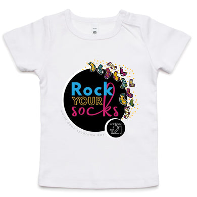 ROCK YOUR SOCKS WDSD - AS Colour - Infant Wee Tee