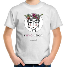 Load image into Gallery viewer, Frida Revolution – AS Colour Kids Youth Crew T-Shirt