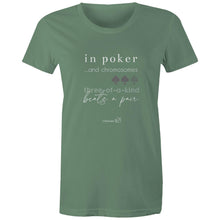 Load image into Gallery viewer, &#39;3 of a kind &#39; - AS Colour - Women&#39;s Maple Tee