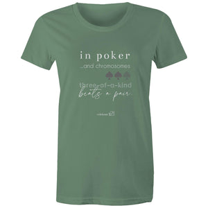 '3 of a kind ' - AS Colour - Women's Maple Tee