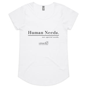 Human Needs - AS Colour Mali - Womens Scoop Neck T-Shirt