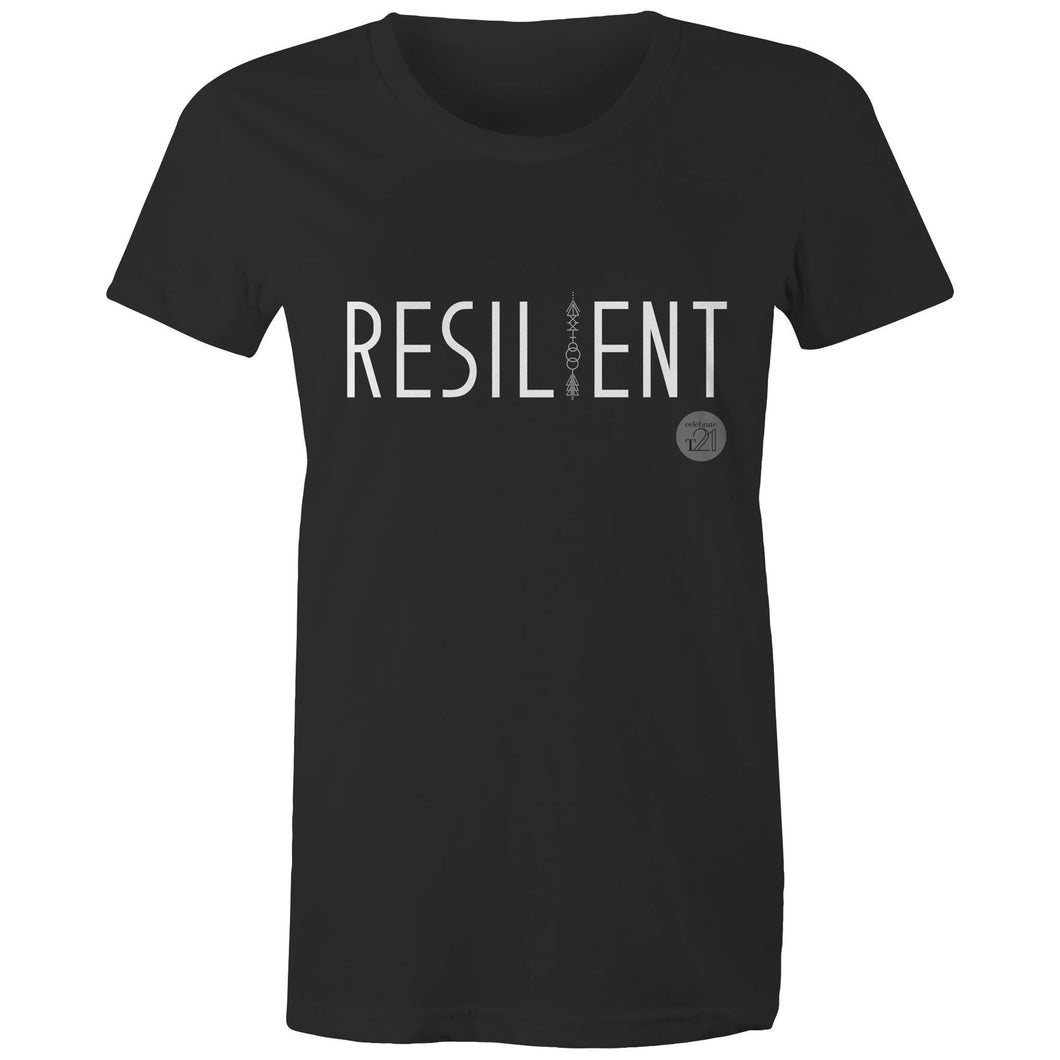 RESILIENT Word Collection – AS Colour - Women's Maple Tee