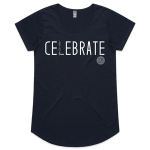 CELEBRATE Word Collection – AS Colour Mali - Womens Scoop Neck T-Shirt