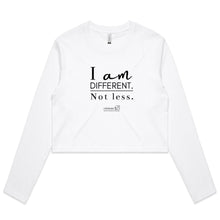 Load image into Gallery viewer, I AM – AS Colour - Women&#39;s Long Sleeve Crop Tee