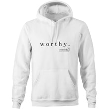 Load image into Gallery viewer, Worthy OCT21 - AS Colour Stencil - Pocket Hoodie Sweatshirt