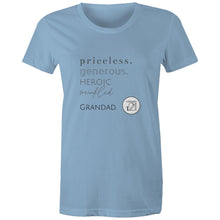Load image into Gallery viewer, Grandad - AS Colour - Women&#39;s Maple Tee