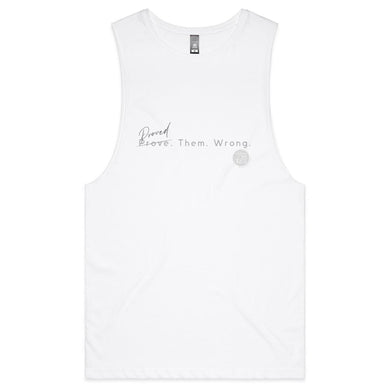 Proved. Them. Wrong. - Alexis Schnitger Design - AS Colour Barnard - Mens Tank Top Tee