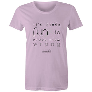 It’s Kinda Fun OCT21 - AS Colour - Women's Maple Tee