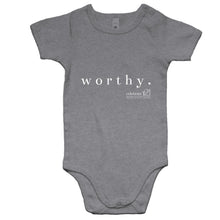 Load image into Gallery viewer, Worthy OCT21 - AS Colour Mini Me - Baby Onesie Romper