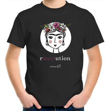 Load image into Gallery viewer, Frida Revolution – AS Colour Kids Youth Crew T-Shirt