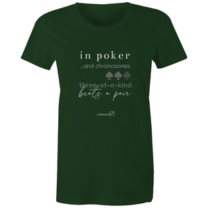 '3 of a kind ' - AS Colour - Women's Maple Tee