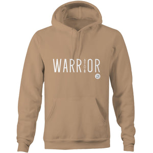 WARRIOR Word Collection - AS Colour Stencil - Pocket Hoodie Sweatshirt