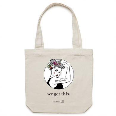 We Got This – AS Colour - Carrie - Canvas Tote Bag