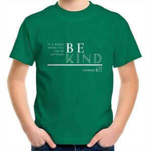 WDSD BE KIND Multi Coloured Options - AS Colour Kids Youth Crew T-Shirt