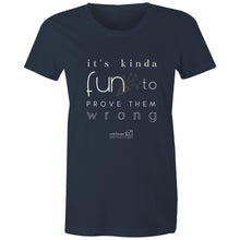Load image into Gallery viewer, It’s Kinda Fun OCT21 - AS Colour - Women&#39;s Maple Tee