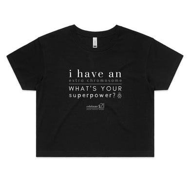 Superpower – AS Colour - Women's Crop Tee