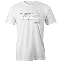 Load image into Gallery viewer, It’s Your Story…  BOOK RELEASE TEE 2021  AS Colour - Classic Tee