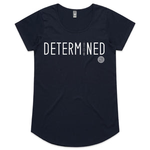 DETERMINED Word Collection – AS Colour Mali - Womens Scoop Neck T-Shirt