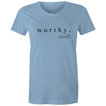 Load image into Gallery viewer, Worthy OCT21 - AS Colour - Women's Maple Tee