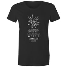 Load image into Gallery viewer, Pineapple Crown - AS Colour - Women&#39;s Maple Tee