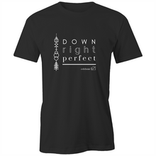 Load image into Gallery viewer, &#39;Down Right Perfect&#39; in Black or White  - AS Colour - Classic Tee