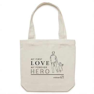 Father and Daughter - AS Colour - Carrie - Canvas Tote Bag