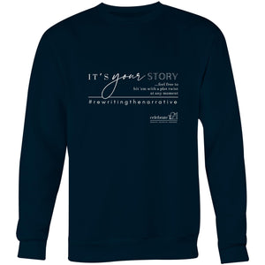 It’s Your Story…  BOOK RELEASE TEE 2021  AS Colour United - Crew Sweatshirt