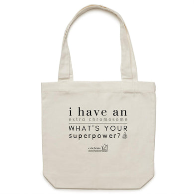 Superpower – AS Colour - Carrie - Canvas Tote Bag