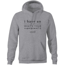 Load image into Gallery viewer, Superpower – AS Colour Stencil - Pocket Hoodie Sweatshirt