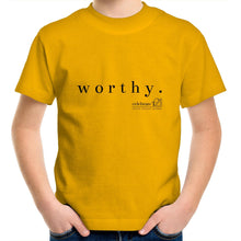 Load image into Gallery viewer, Worthy OCT21 - AS Colour Kids Youth Crew T-Shirt