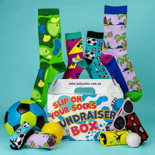 Load image into Gallery viewer, WDSD ROCK YOUR SOCKS &#39;Box of  14 Socks&#39; Fundraiser