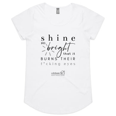 Shine *Explicit OCT21 – AS Colour Mali - Womens Scoop Neck T-Shirt