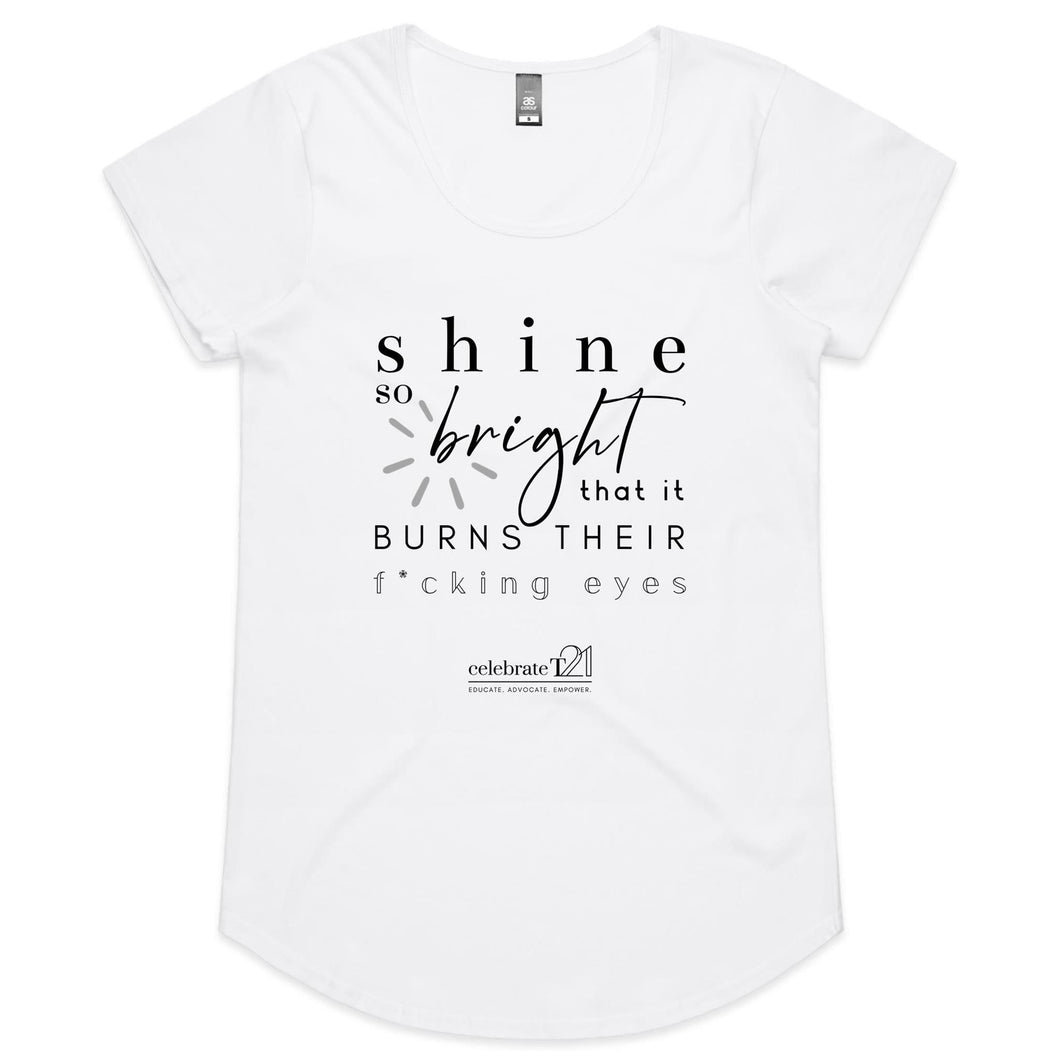 Shine *Explicit OCT21 – AS Colour Mali - Womens Scoop Neck T-Shirt