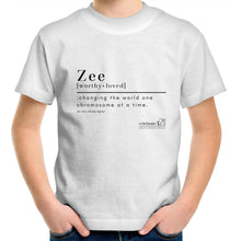 Load image into Gallery viewer, CUSTOM ORDER FOR Zee -  AS Colour Kids Youth Crew T-Shirt