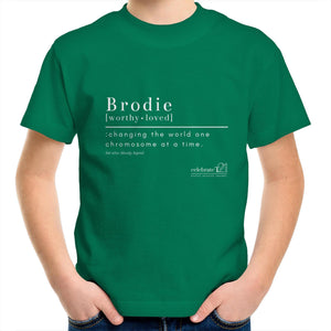 CUSTOM ORDER FOR Brodie -AS Colour Kids Youth Crew T-Shirt